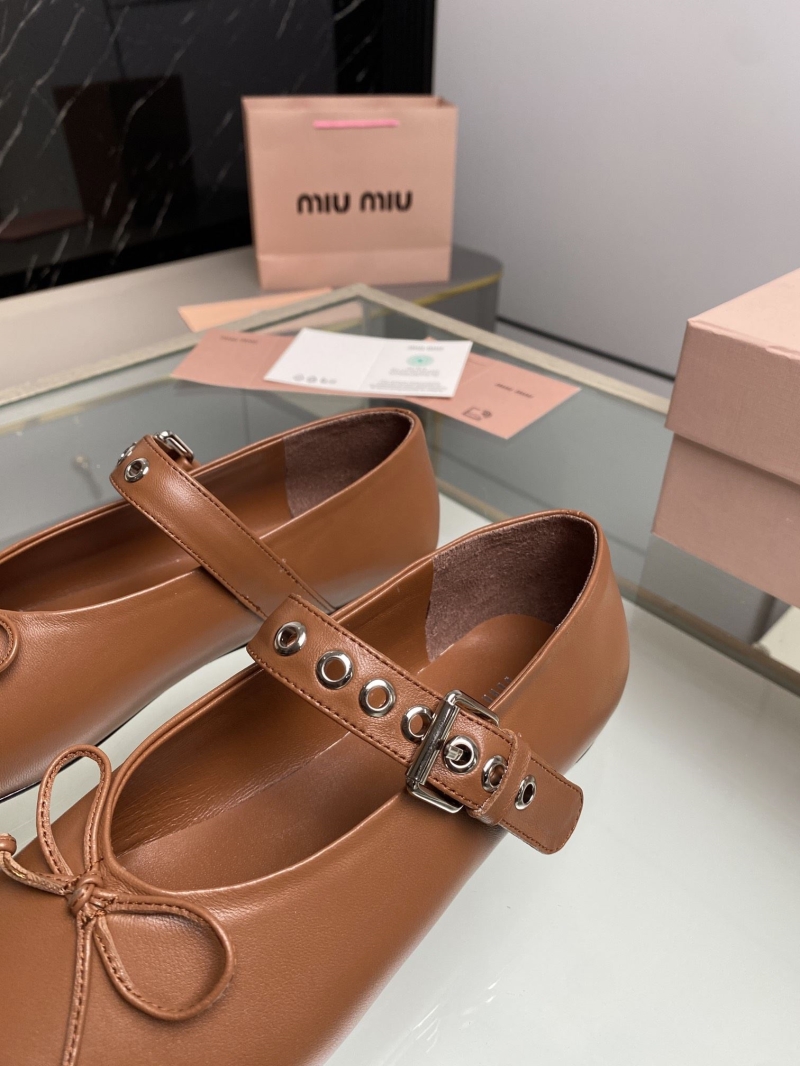 Miu Miu flat shoes